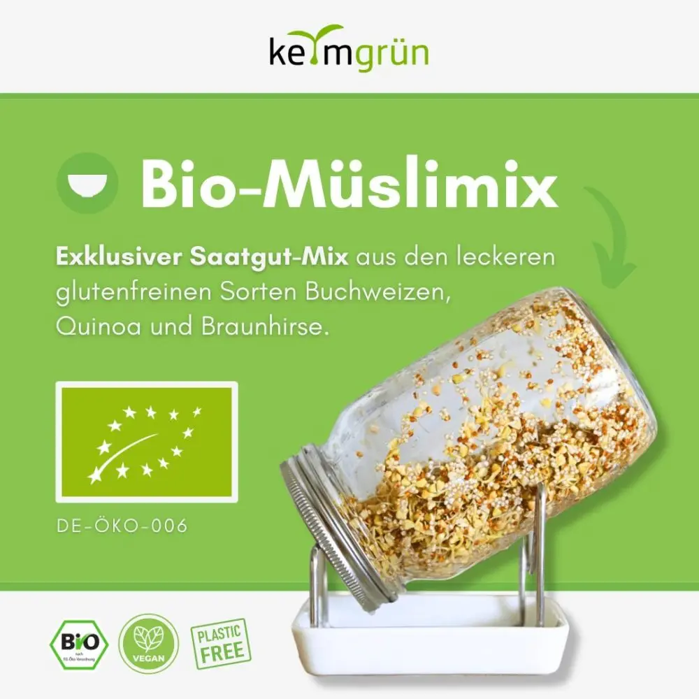 Keimsaat - Sprossensaatgut Müsli
